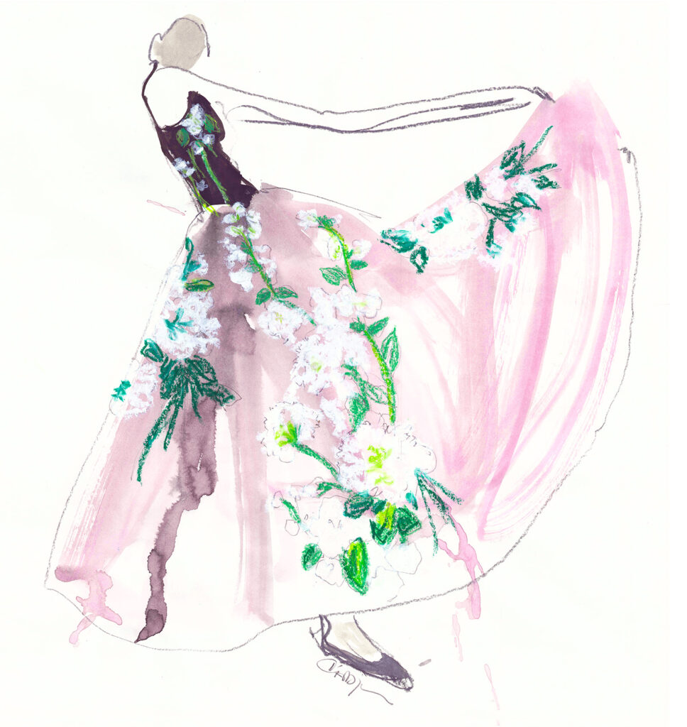 Dress with Flowers