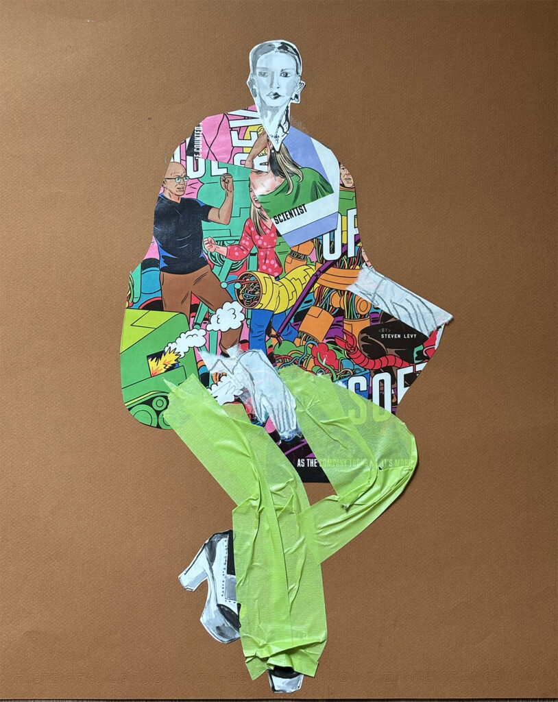 Green Pants Collage